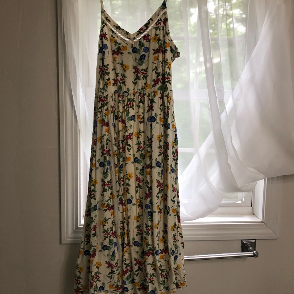 Floral midi dress